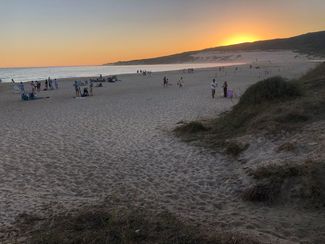 atardecer