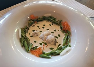 El salmorejo de ostras