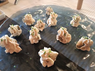 Las cortezas de bacalao y su brandada