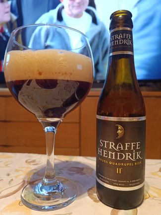 Madre mía que "peaso" cerveza!!