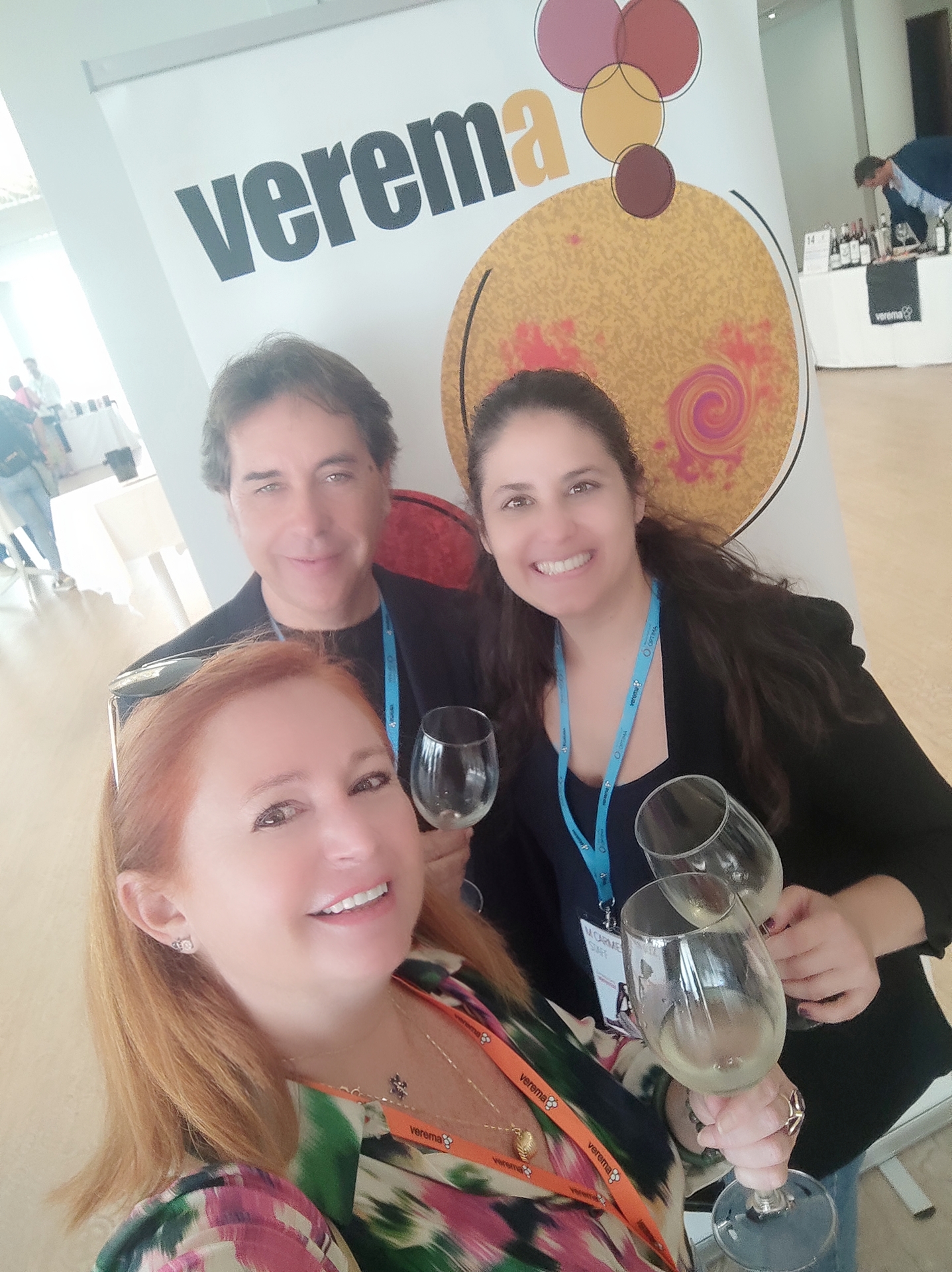 Con el staff de Verema, Josep y Mª Carmen, perfecta organización en Verema Alicante 2022.