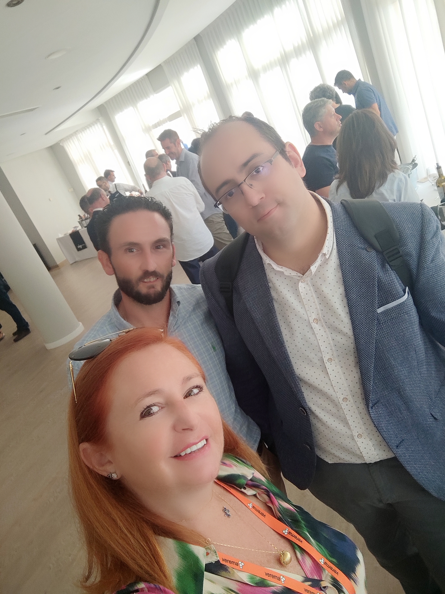 Con Rafael Cañizares de Bodegas Volver, vinos de La Mancha y Alicante en el evento Verema Alicante.