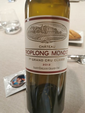 Château Troplong Mondot 1 er Grand Crú Classe 2012