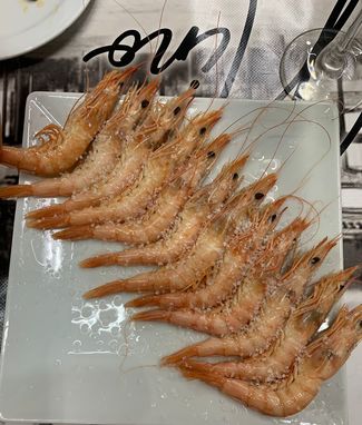 Las gambas de Huelva