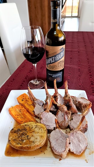 Con las costillitas de ternera BBQ