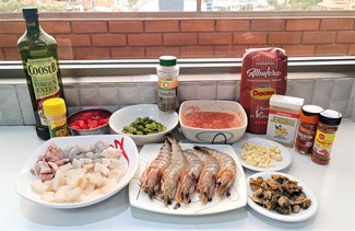 Preparativos del caldoso