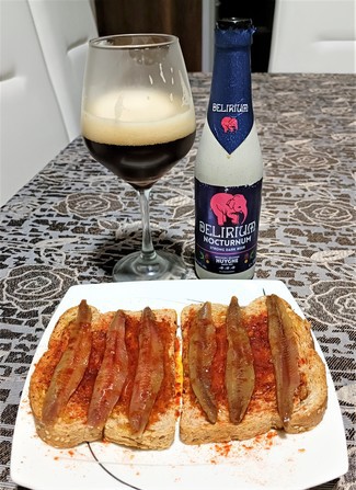 Con la torraeta de anchoas