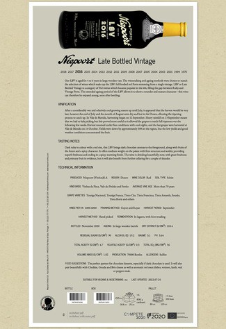 Niepoort Porto LBV 2016