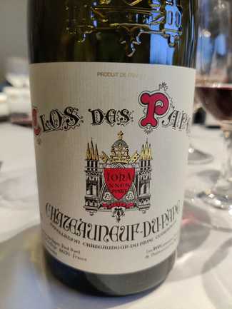 Clos des Papes Chateauneuf du Pape 2017