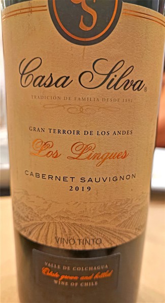 Casa Silva Los Lingues cabernet sauvignon 2019