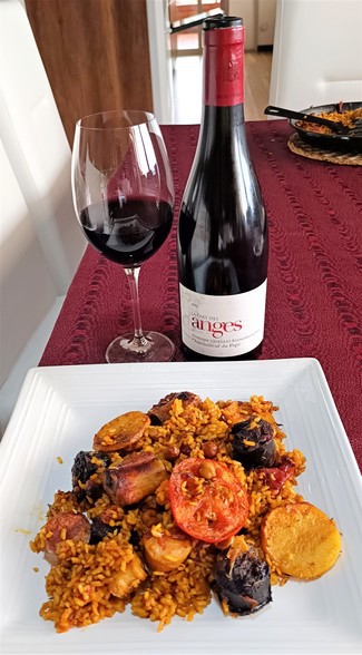 Con el arroz al horno