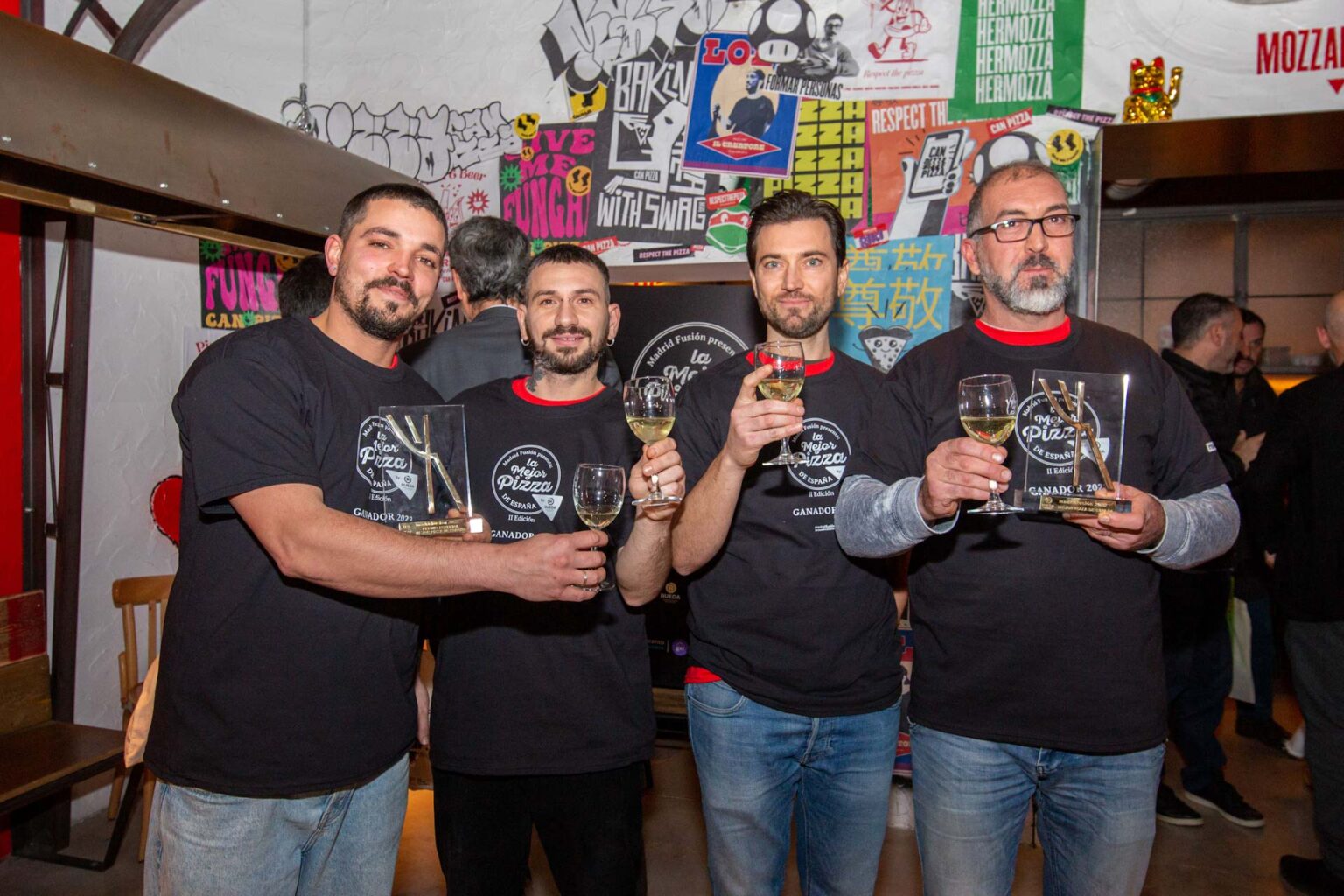 Las mejores pizzas de España se comen en Madrid acompañadas con un vino D.O. Rueda