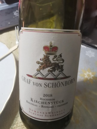 Graf con Schönborn Hochheim Kirchenstüch Riesling 2018