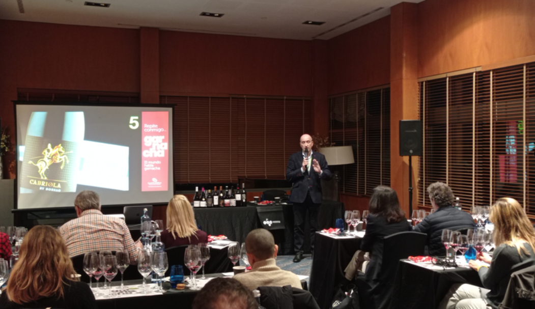 Cata de Campo de Borja en Experiencia Verema Barcelona 2022 