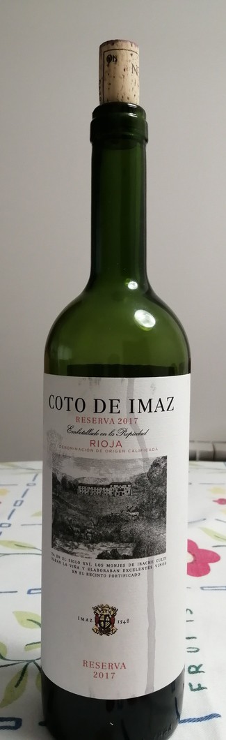 Coto de Imaz Reserva 2017