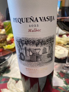 Pequeña vasija Malbec 2022