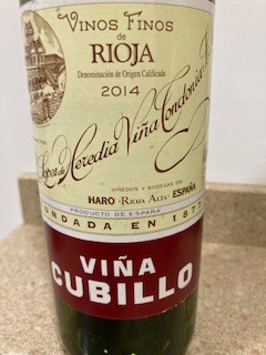 Viña Cubillo 2014
