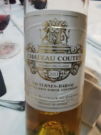 Chateau Coutet Premier Cru 2011