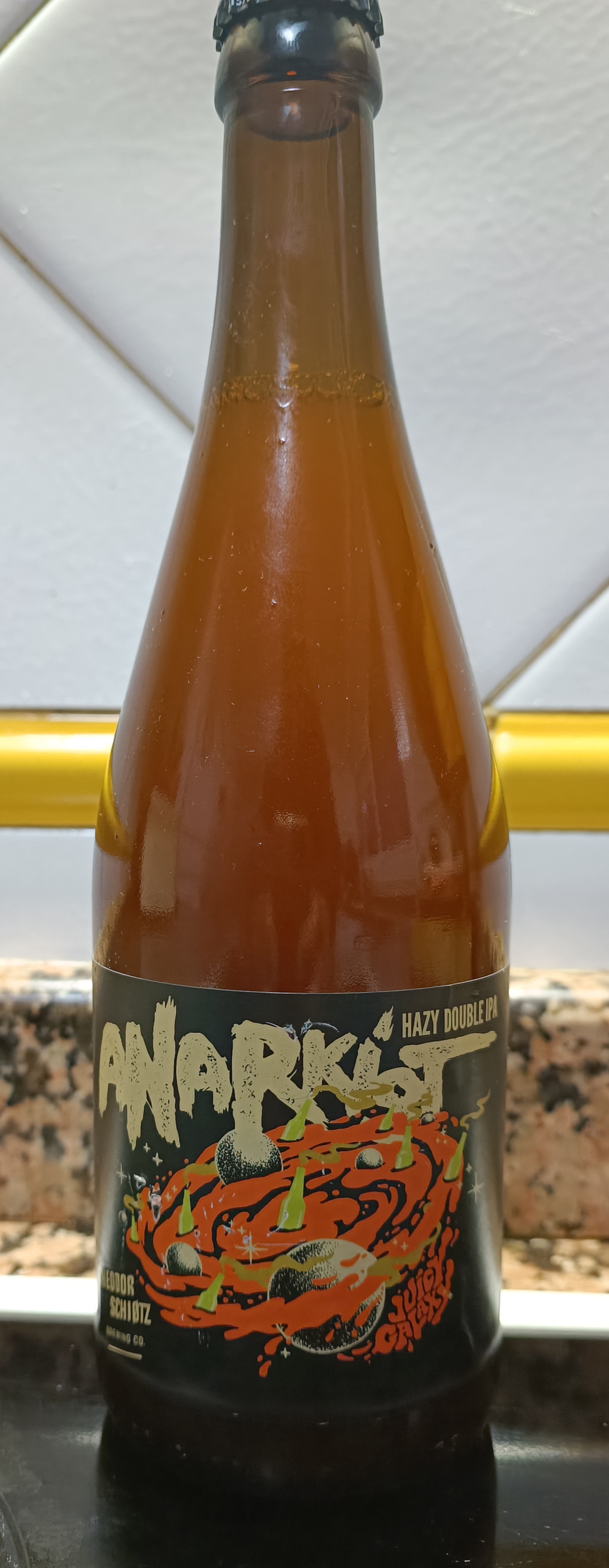 Cerveza Anarkist juicy galaxy hazy double IPA