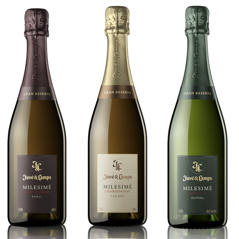 Los cavas Milesimé Gran Reserva Brut de Juvé & Camps