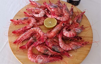 La gamba roja de Denia