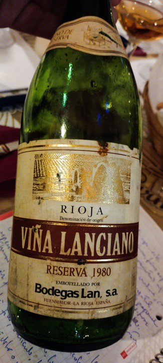 Viña Lanciano Reserva 1980