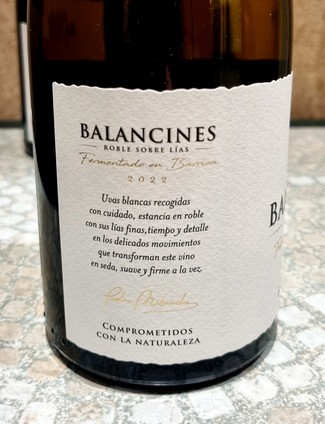 Balancines roble sobre lías 2022