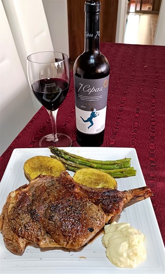Con el Porterhouse steak