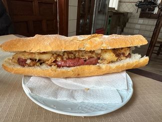 bocadillo longanizas
