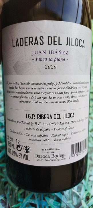 Laderas del Jiloca Juan Ibañez Finca La Plana. 2020