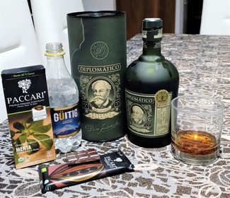 Con el Pacari de menta
