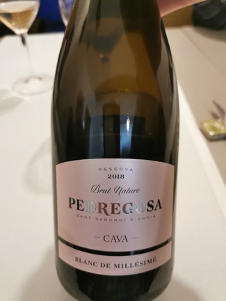 Pedragosa Blanc de Millésime Brut Nature Reserva 2018