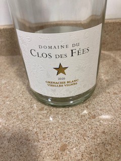 Clos de Fees Grenache Blanc Vielles Vignes 2020