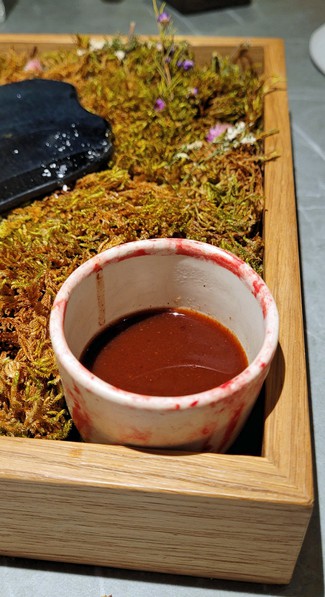 El Bosque : Caldo de alubias rojas de Tolosa