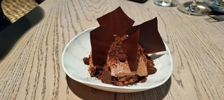 Mousse de chocolate a las dos intensidades