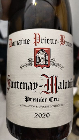 Santenay La Maladiere Domaine Prieur-Brunet 2020