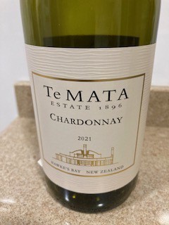 Te Mata Estate Vineyards Chardonnay 2021