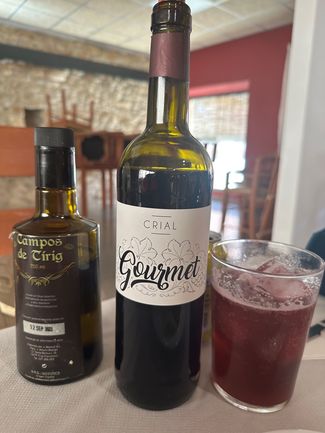 aceite y vino