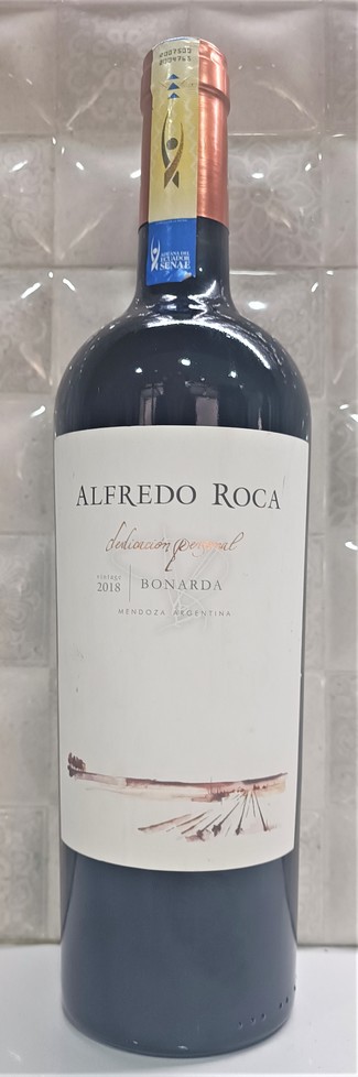 Alfredo Roca Dedicación personal Bonarda 2018
