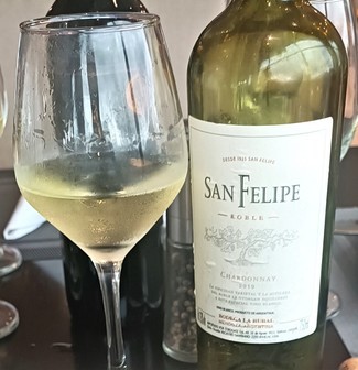 San Felipe roble Chardonnay 2019