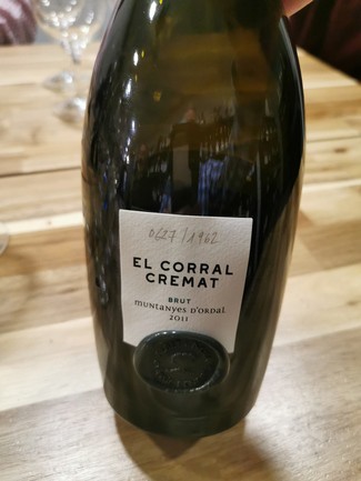 El Corral Cremat Brut Gran Reserva 2011