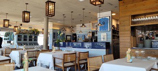 Vista parcial de la sala del restaurante