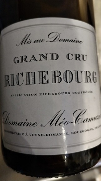 Richebourg Méo-Camuzzet 2012