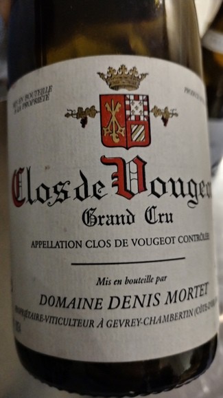 Domaine Denis Mortet Clos de Vougeot Grand Cru 2001