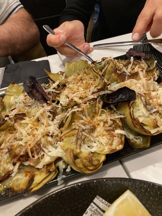 Los corazones de alcachofa.