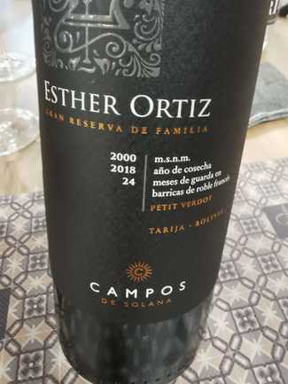 Esther Ortiz Gran Reserva de Familia 2018