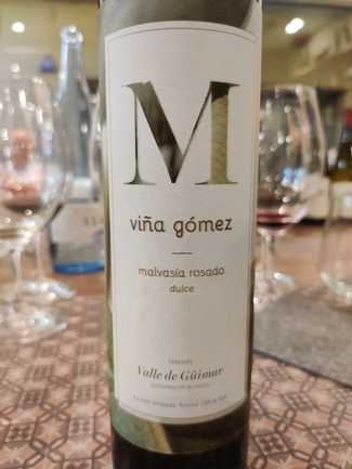 Viña Gómez Malvasía rosado Dulce 2018