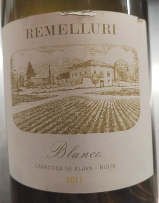Remelluri blanco 2011