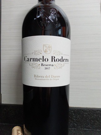Carmelo Rodero Reserva 2017