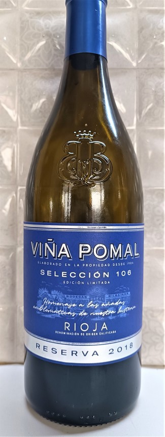 Viña Pomal Selección 106 reserva 2018